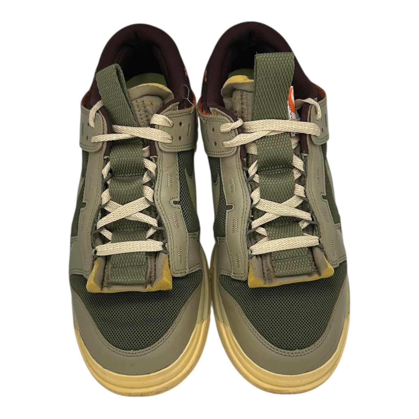 PREOWNED NIKE AIR DUNK JUMBO MEDIUM OLIVE