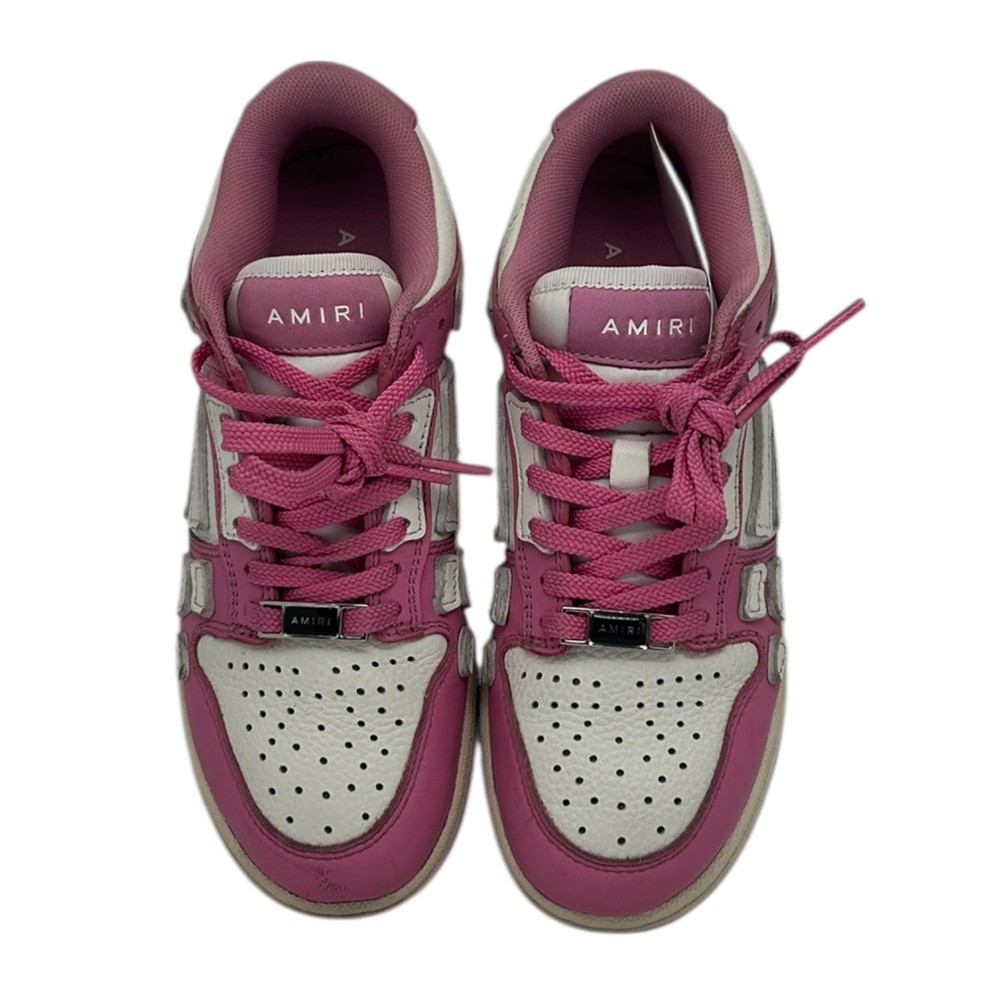 PREOWNED AMIRI PINK SKEL TOP LOW