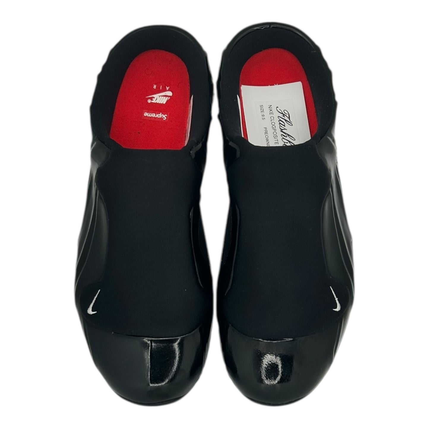 PREOWNED NIKE CLOGPOSITE SUPREME BLACK