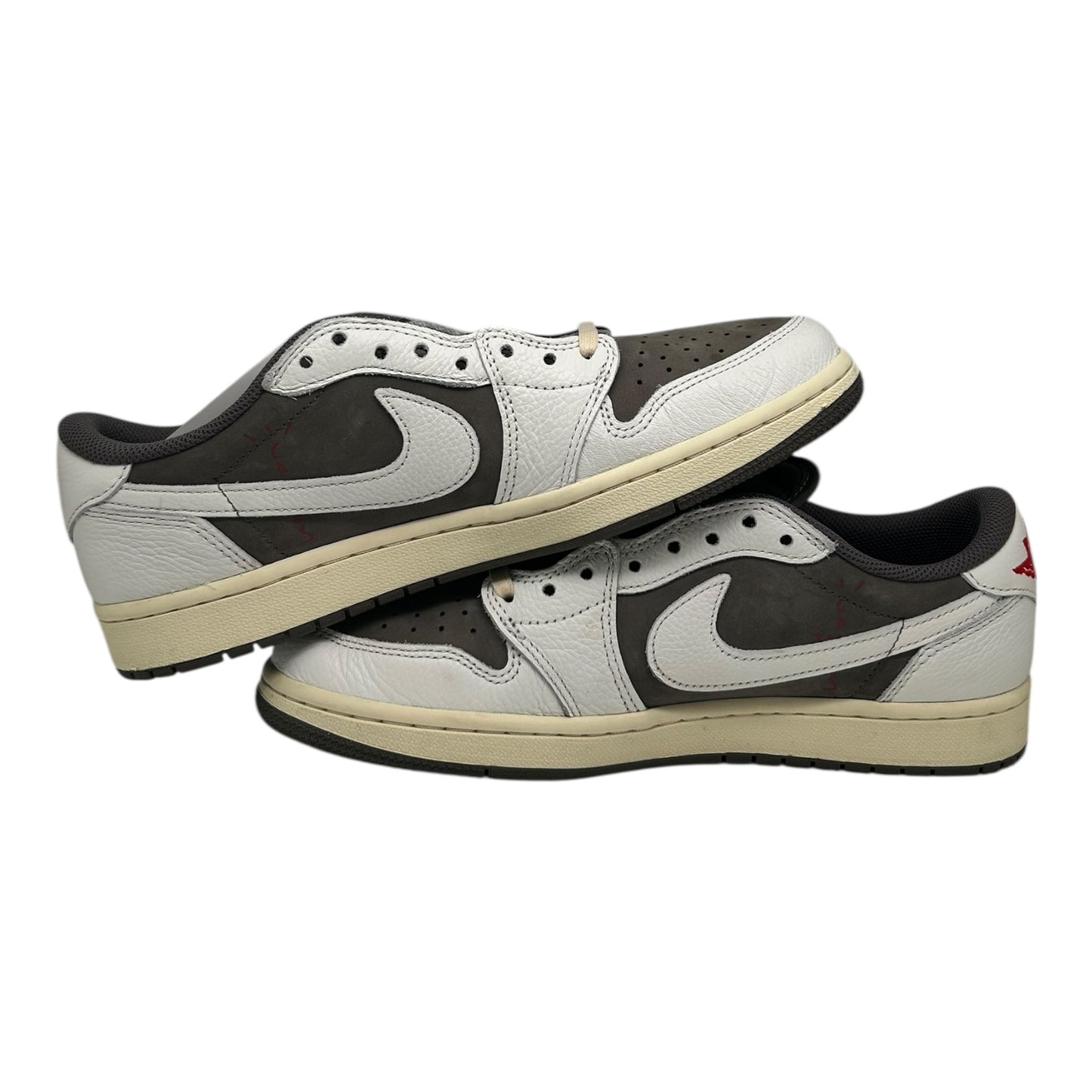 PREOWNED JORDAN 1 LOW X TRAVIS SCOTT REVERSE MOCHA