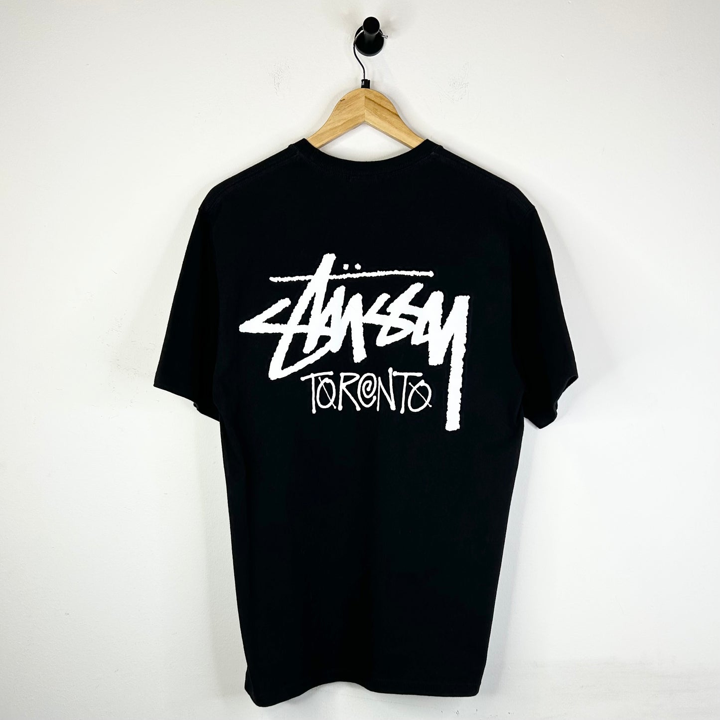 STUSSY TORONTO TEE BLACK