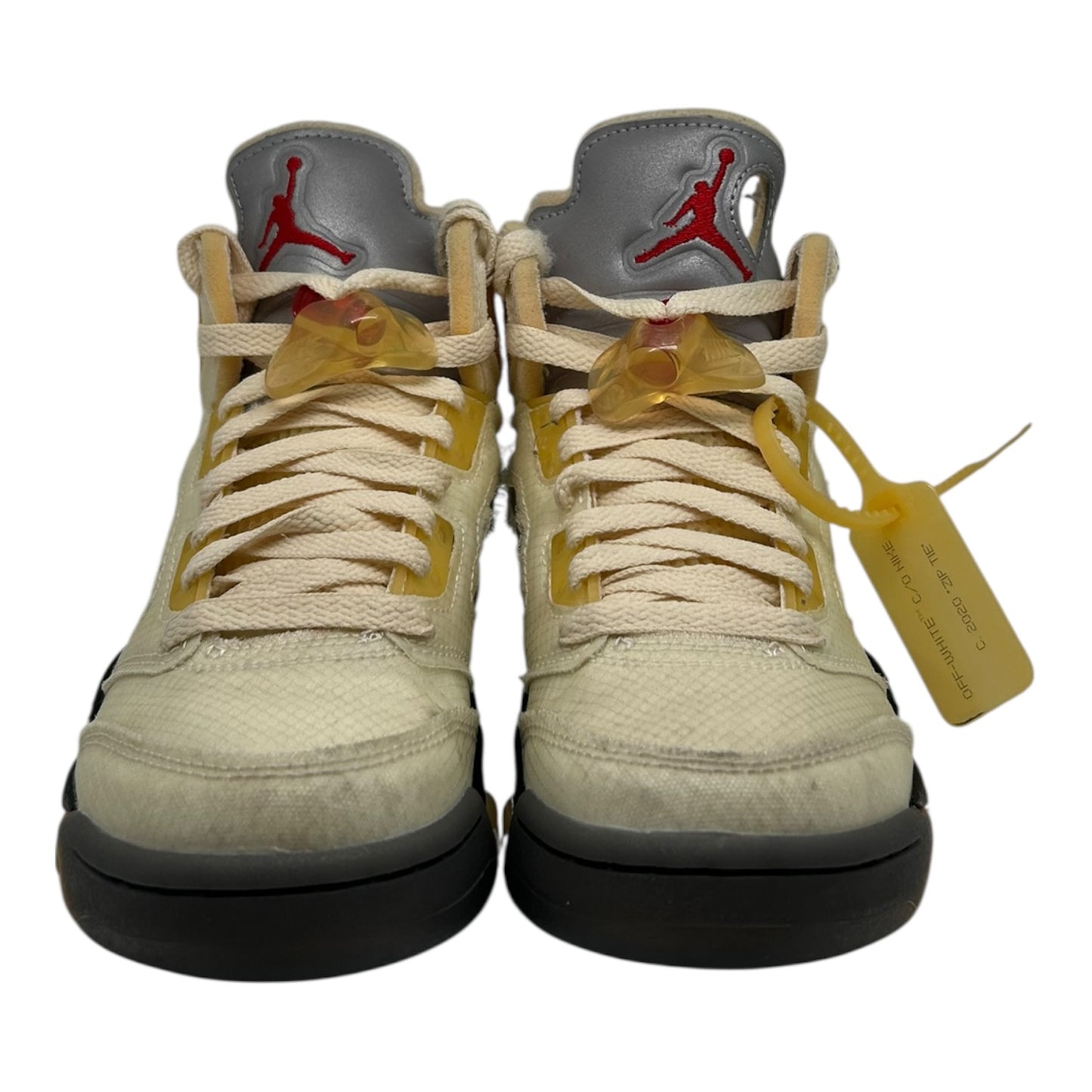 PREOWNED JORDAN 5 RETRO OFF-WHITE SAIL