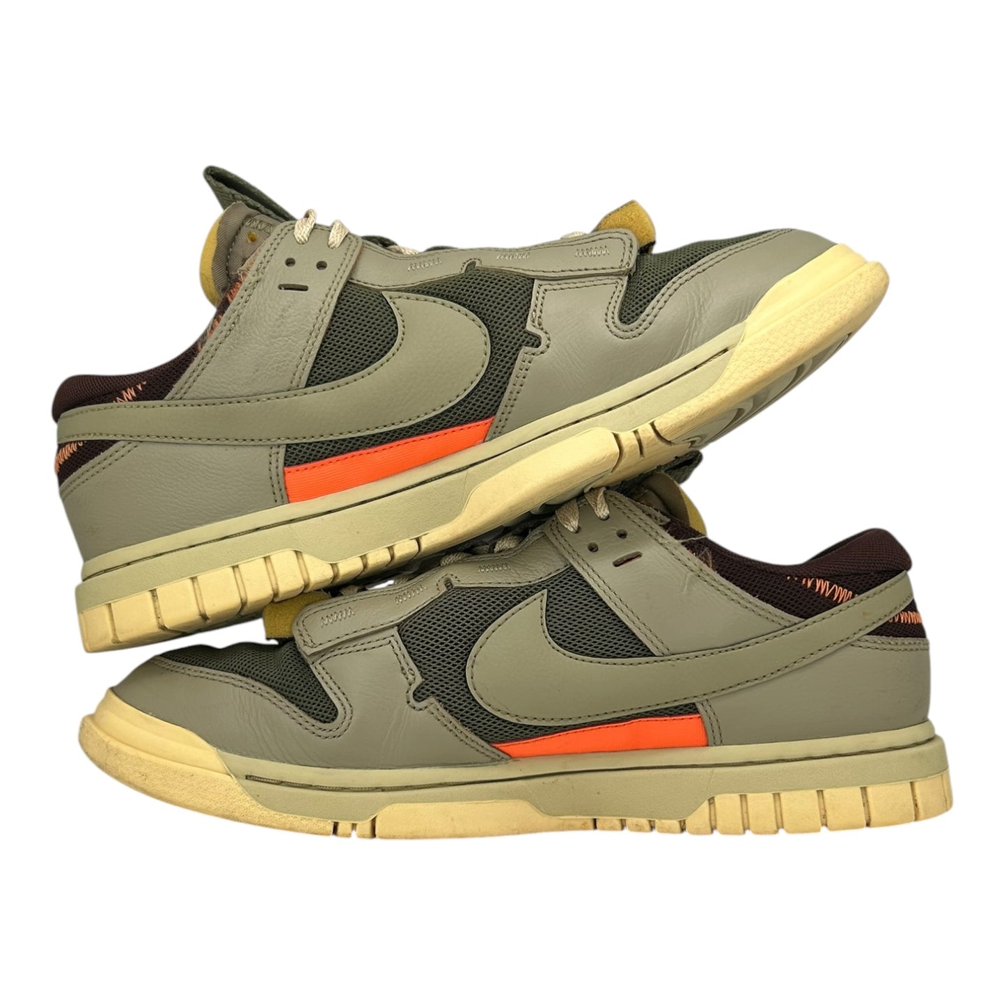 PREOWNED NIKE AIR DUNK JUMBO MEDIUM OLIVE