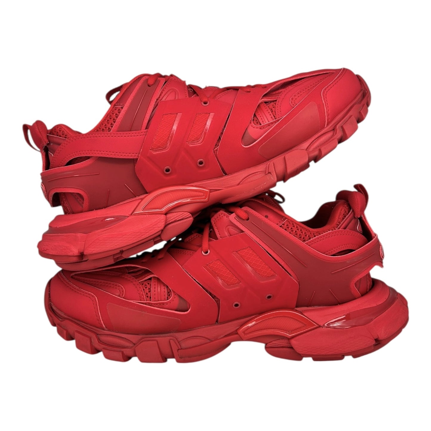 PREOWNED BALENCIAGA TRACK MALBORO RED