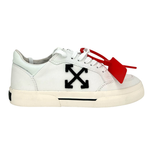 OFF WHITE VULCANIZED LOW WHITE CANVAS