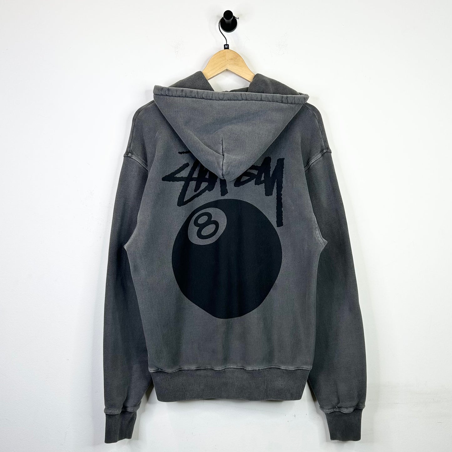 STUSSY HOODIE ZIPPER 8 BALL