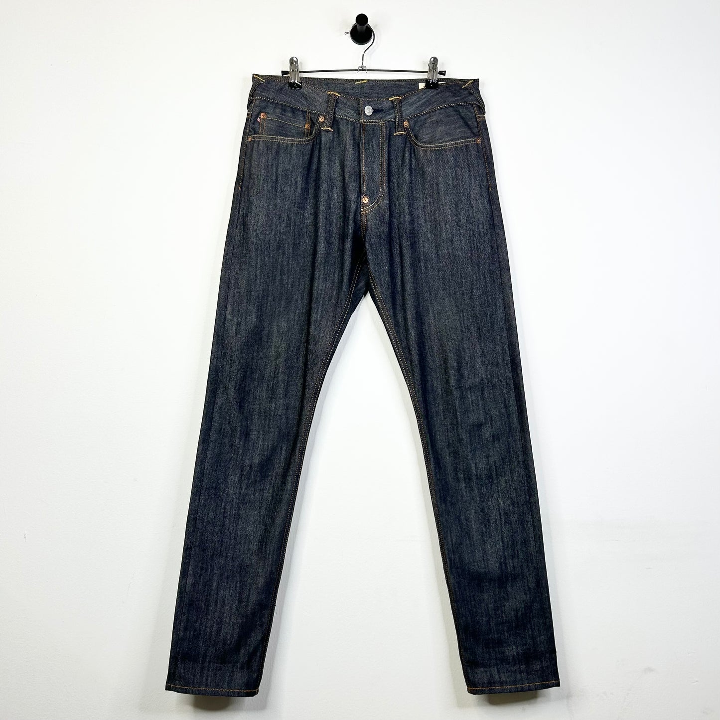 EVISU DAICOCK PRINT CARROT FIT JEANS