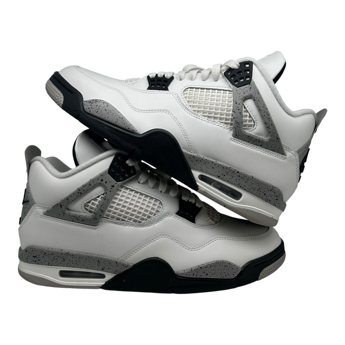PREOWNED JORDAN 4 WHITE CEMENT