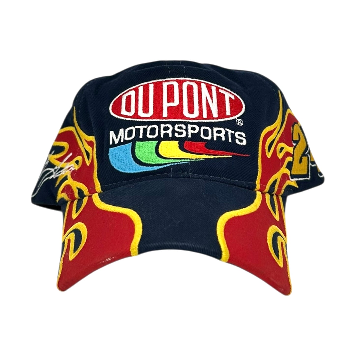 NASCAR DUPONT MOTORSPORTS FLAME HAT