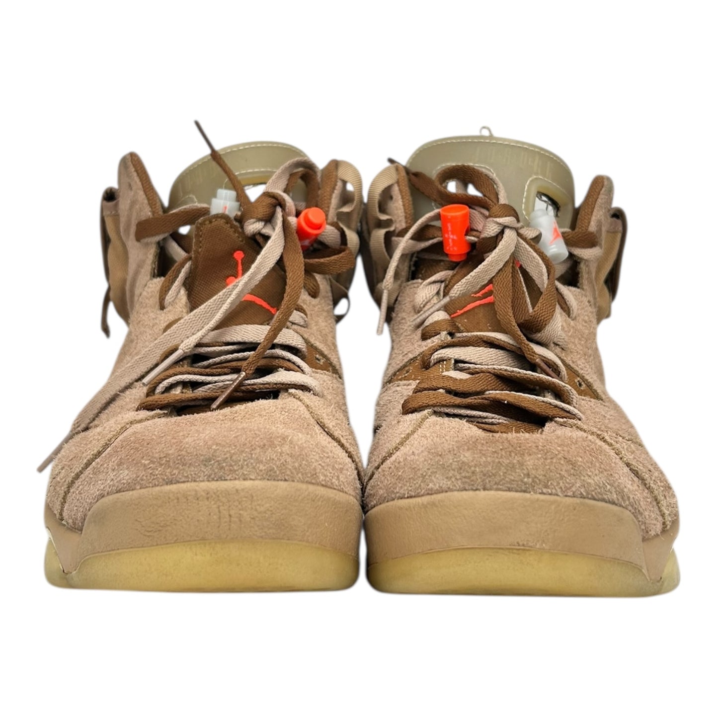 PREOWNED JORDAN 6 TRAVIS SCOTT BRITISH KHAKI