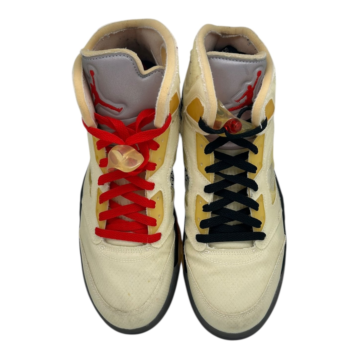 PREOWNED JORDAN 5 OFF WHITE SAIL