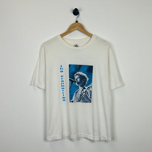 THE CRANBERRIES RED AND BLUE BAND TEE