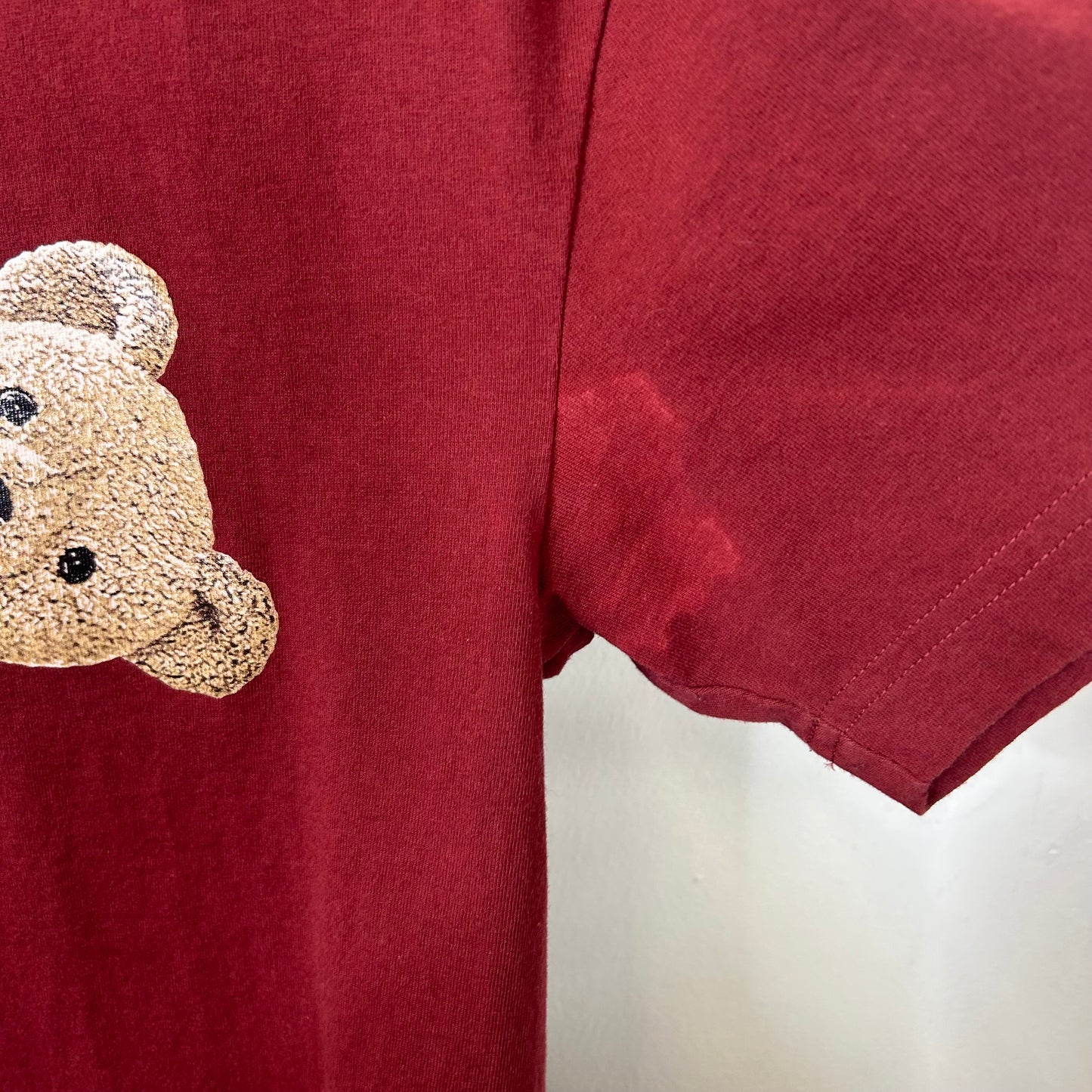 PALM ANGELS KILL THE BEAR RED TEE