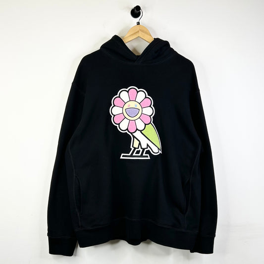 TAKASHI MURAKAMI X OVO FLOWER OWL HOODIE
