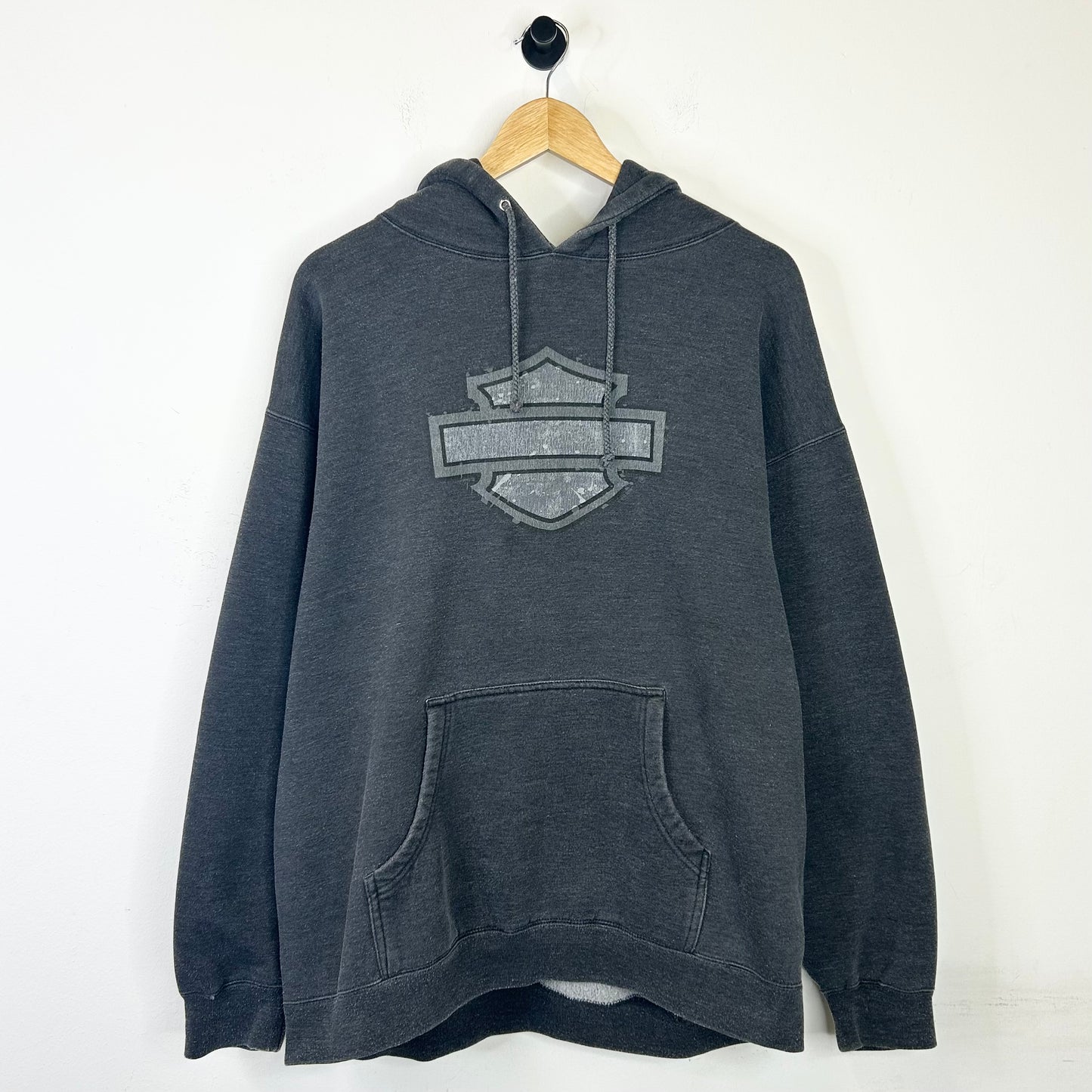 HARLEY DAVIDSON MANITOWOC GREY LOGO HOODIE