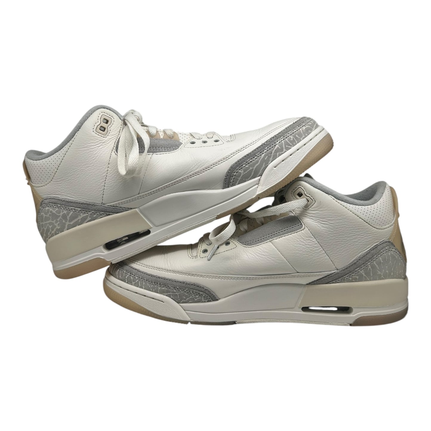PREOWNED JORDAN 3 CRAFT IVORY