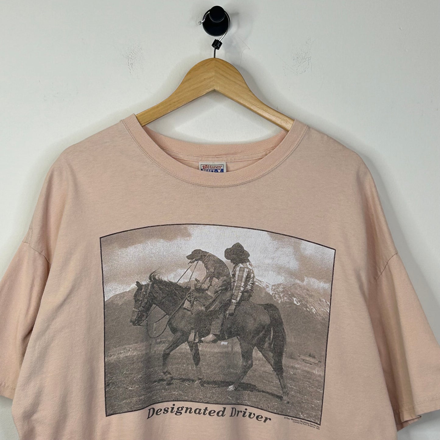 DESIGNATED DRIVER PINK TEE