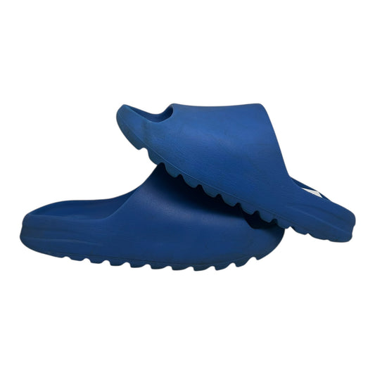PREOWNED YEEZY SLIDE AZURE