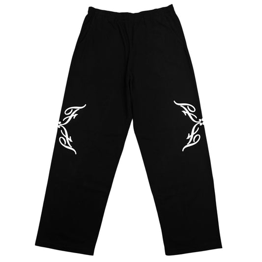 FLASHBACK LIGHTWEIGHT SIGNATURE BLACK SWEATPANTS