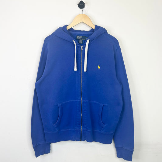 POLO RALPH LAUREN BLUE YELLOW HORSE HOODIE