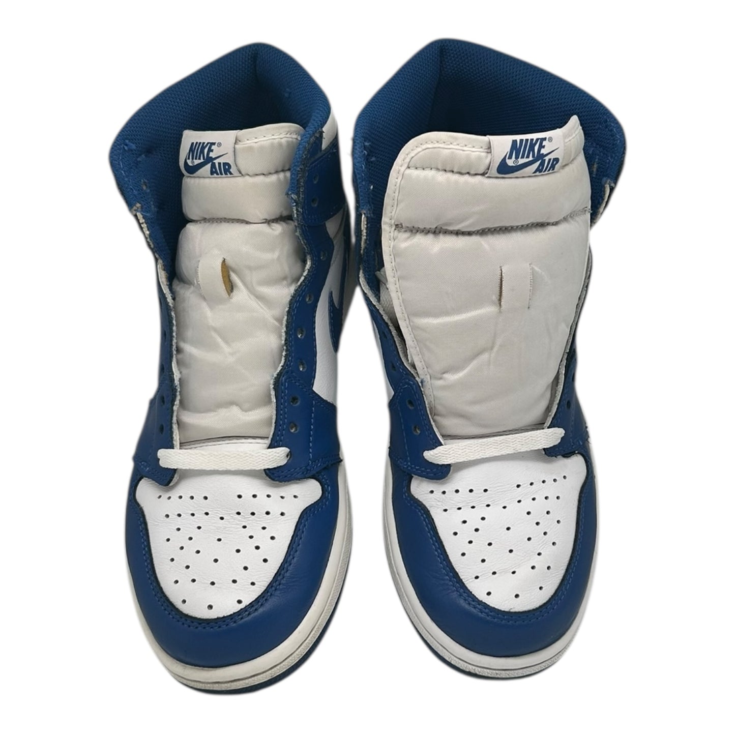 PREOWNED JORDAN 1 HIGH STORM BLUE SIZE 9.5