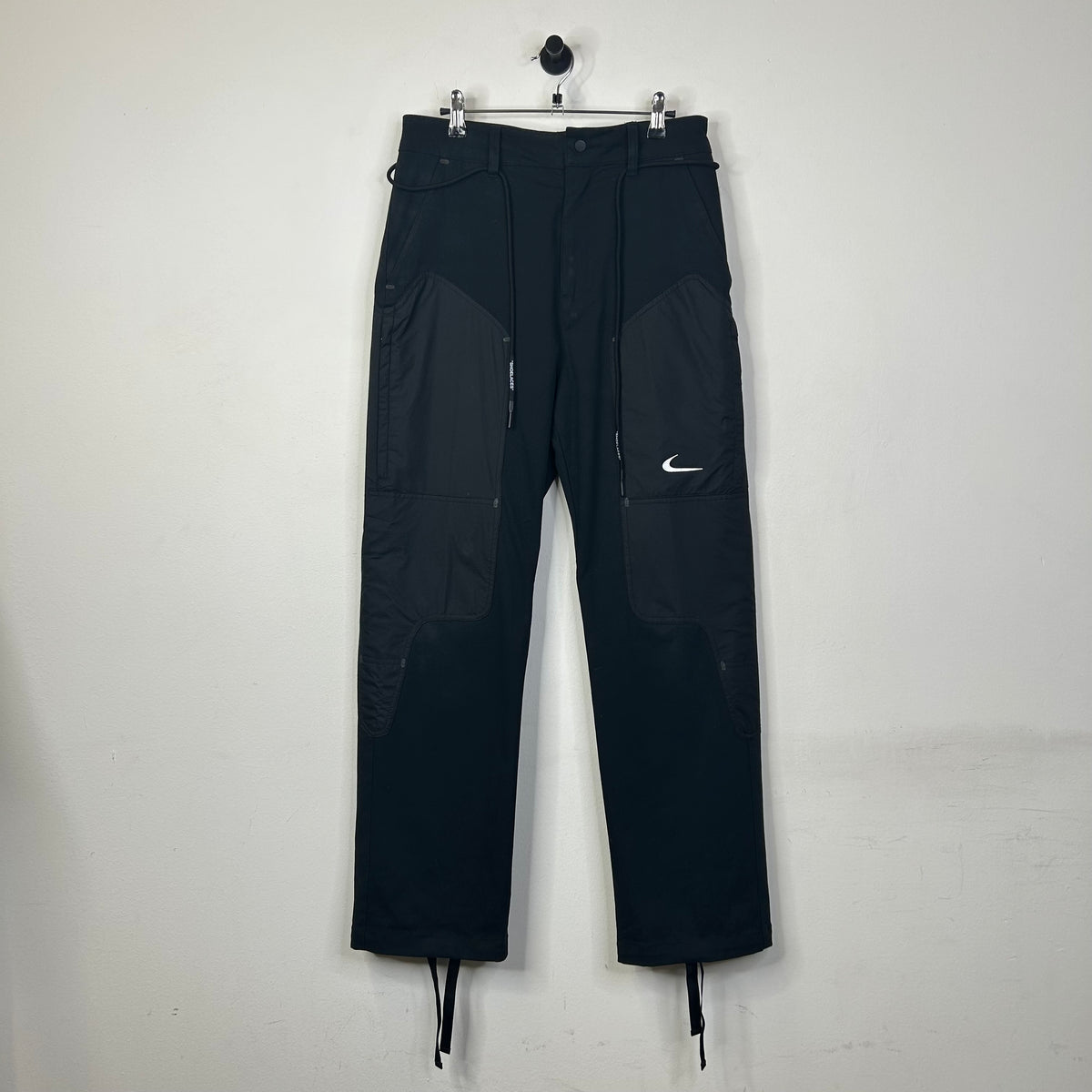 OFF WHITE x NIKE PANTS BLACK