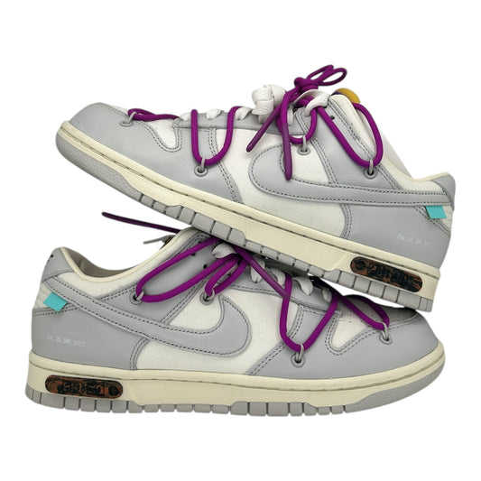 PREOWNED OFF WHITE X NIKE DUNK LOW LOT 28/50