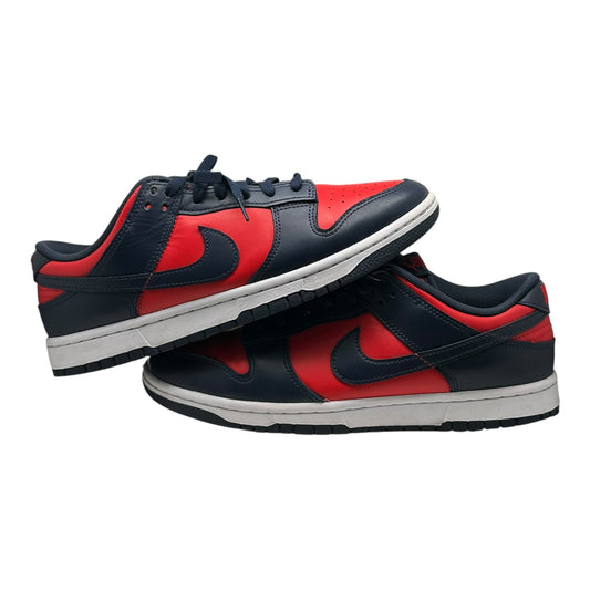 PREOWNED NIKE DUNK LOW UNIVERSITY RED OBSIDIAN