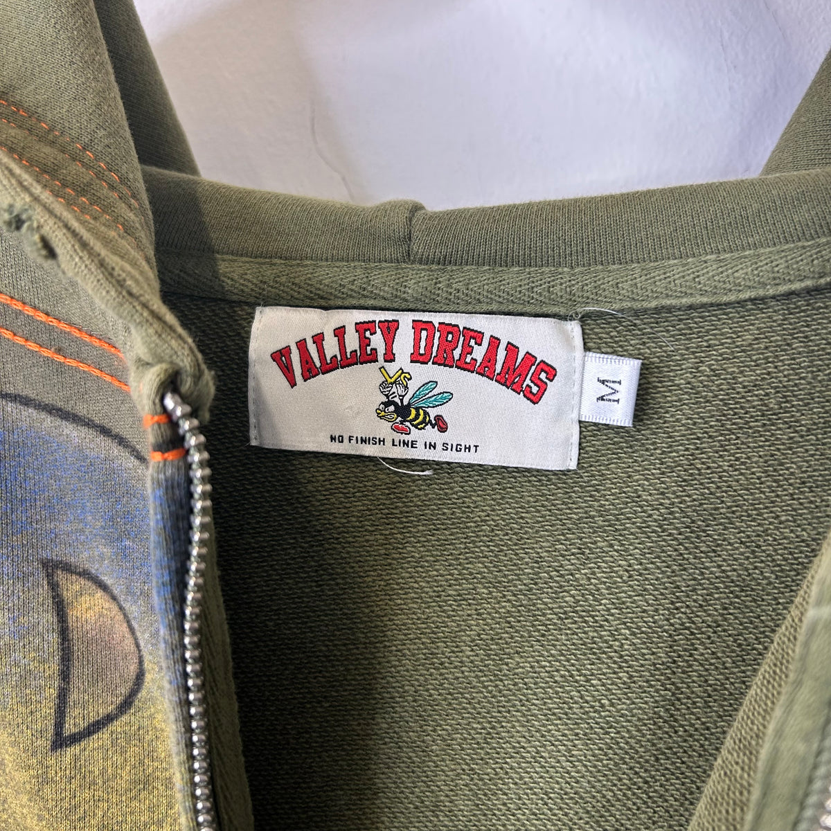 VALE FOREVER DAMNED BIG ZIP UP