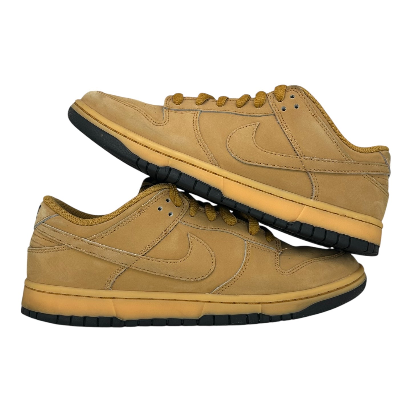 PREOWNED NIKE DUNK LOW WHEAT GUM