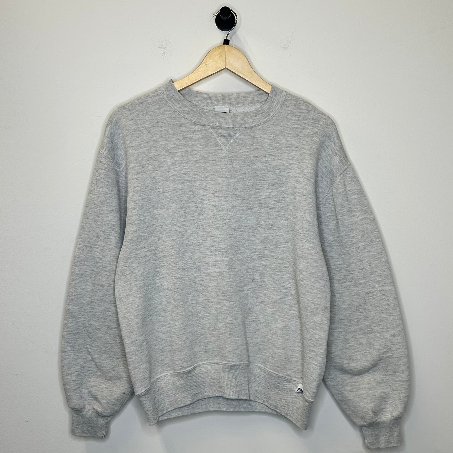 RUSSEL MADE IN USA GREY CREWNECK
