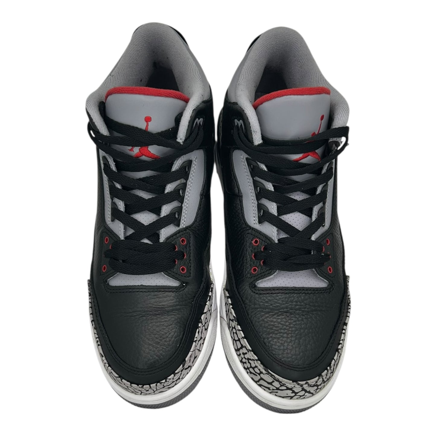 PREOWNED AIR JORDAN 3 BLACK CEMENT