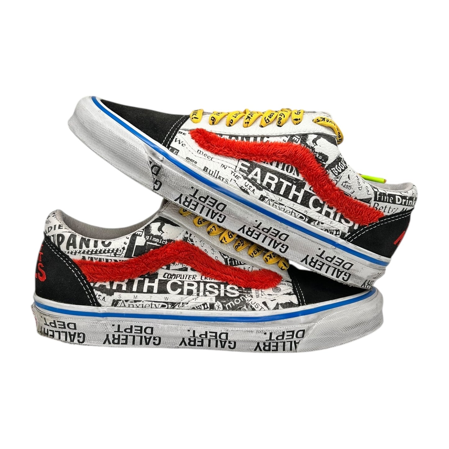 PREOWNED VANS OG OLD SKOOOL X GALLERY DEPT. GOOD LUCK