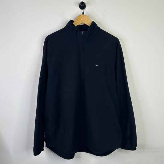 NIKE SILVER SWOOSH Q ZIP