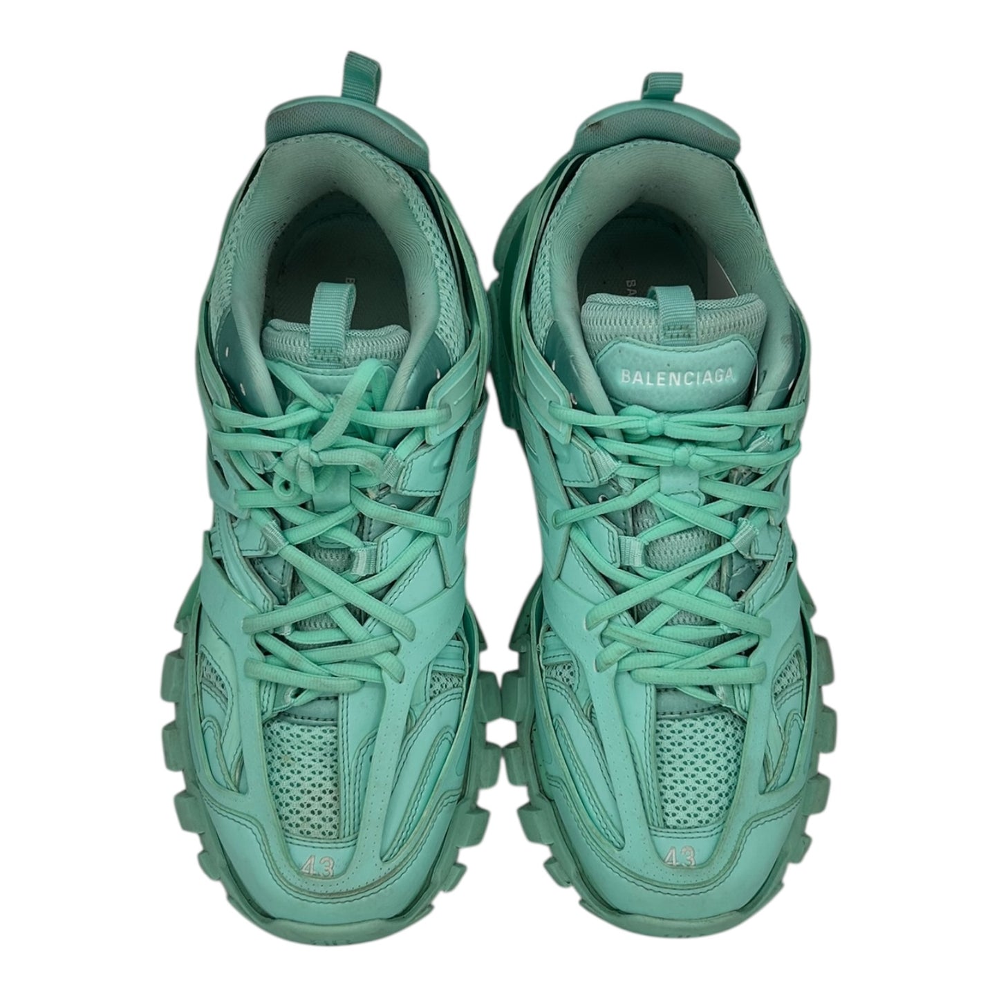 PREOWNED BALENCIAGA TRACK RECYCLED MINT