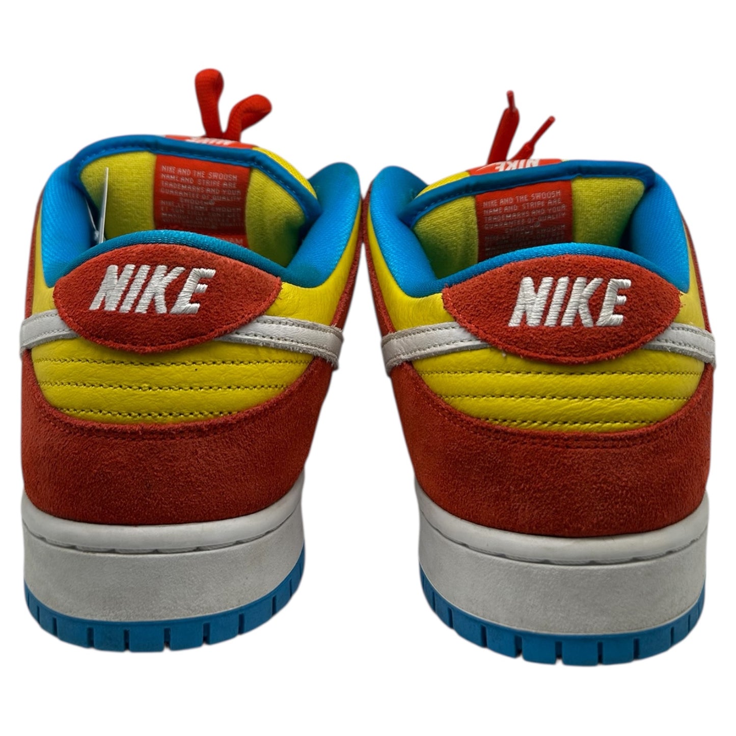 PREOWNED NIKE SB DUNK LOW BART SIMPSON SZ 13