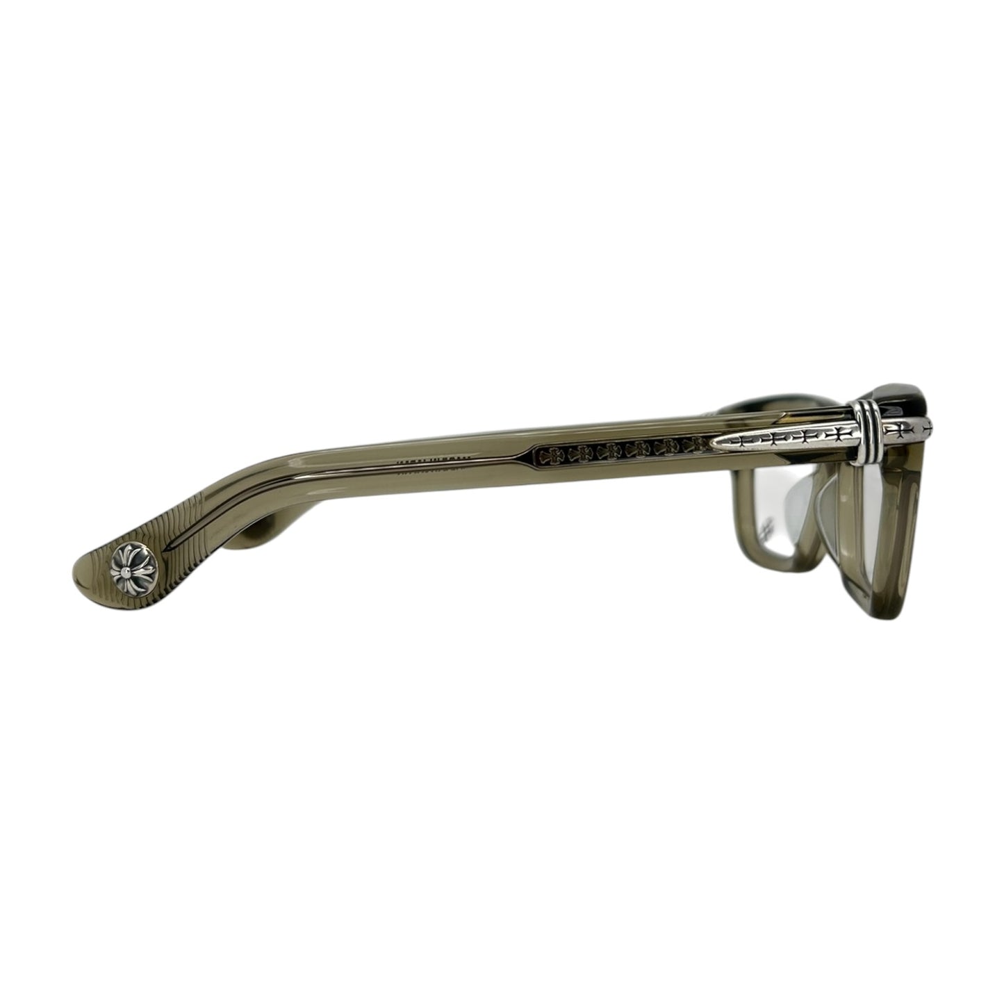 CHROME HEARTS TRYPOLEAGAIN CHAI GLASSES