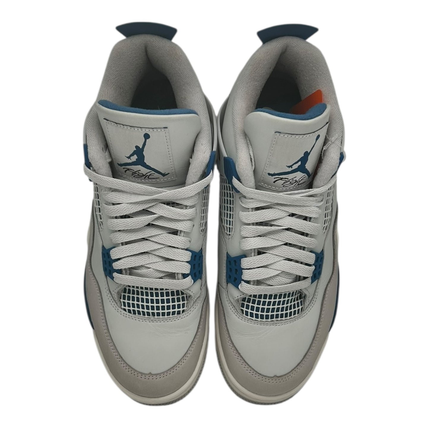 PREOWNED JORDAN 4 MILITARY BLUE SZ 8.5