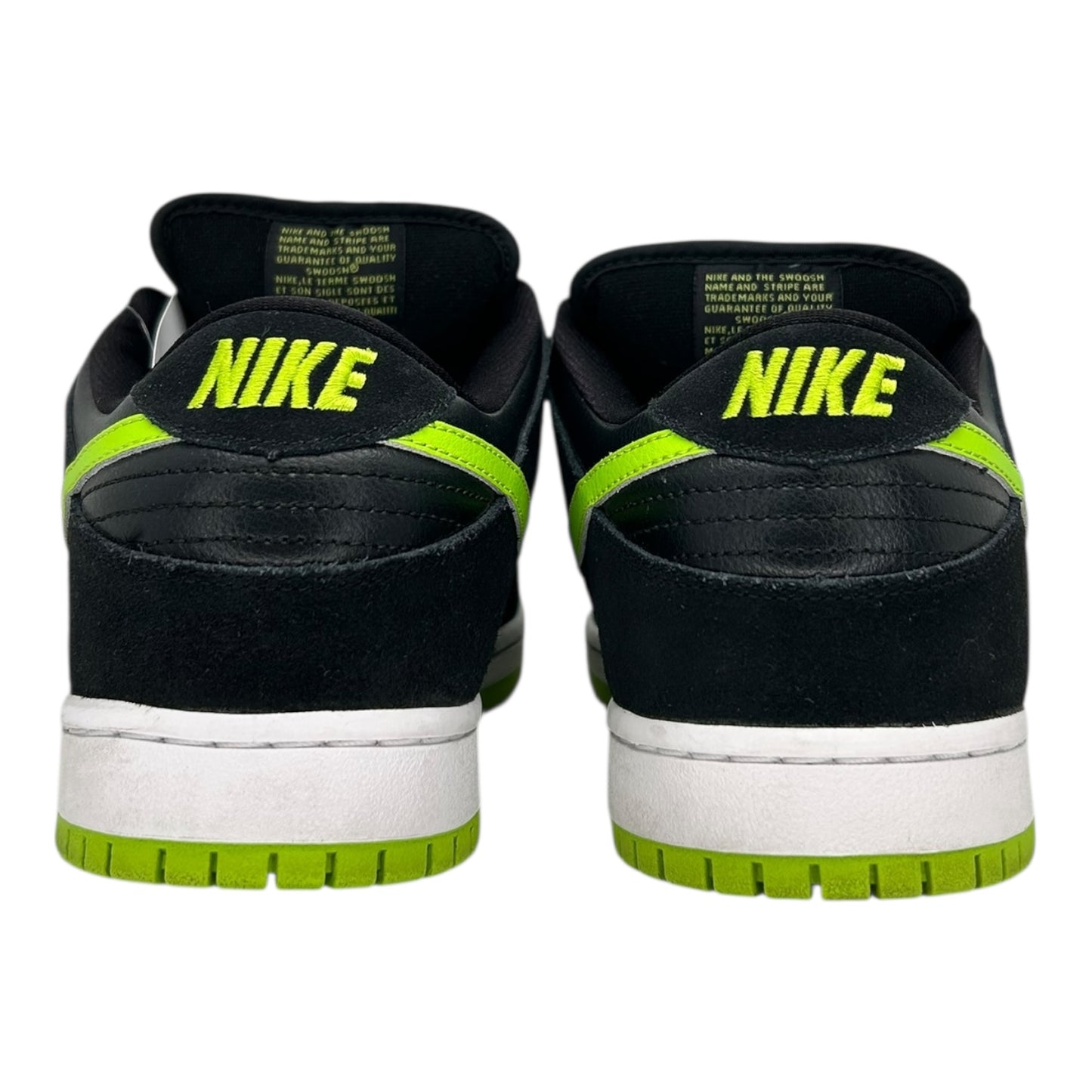 PREOWNED NIKE SB DUNK LOW NEON J PACK