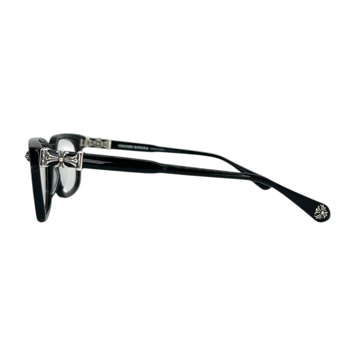 CHROME HEARTS COX UCKER BLACK SILVER SUNGLASSES