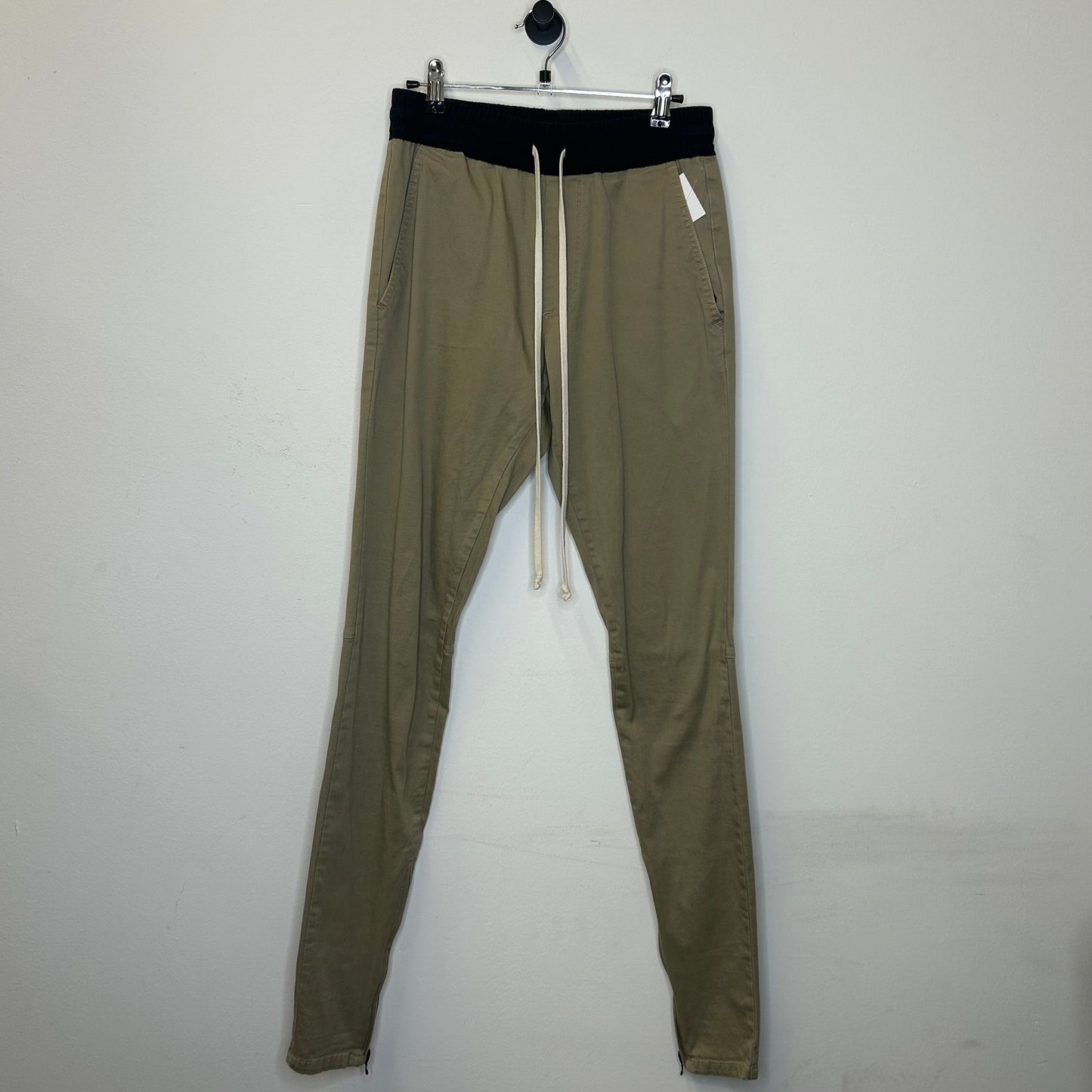 FEAR OF GOD ESSENTIALS KHAKI TRACK PANTS