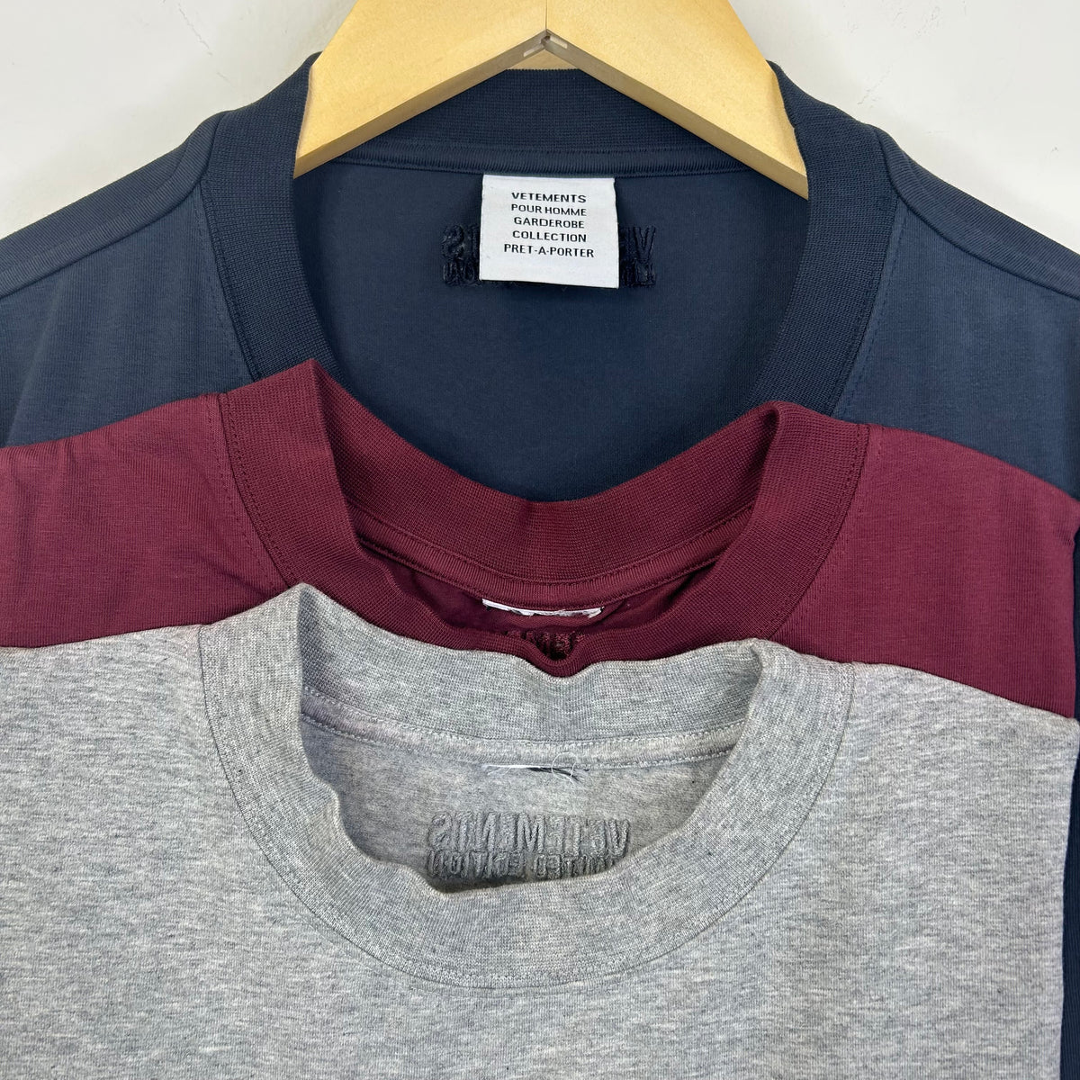 VETEMENTS LAYERED T-SHIRT