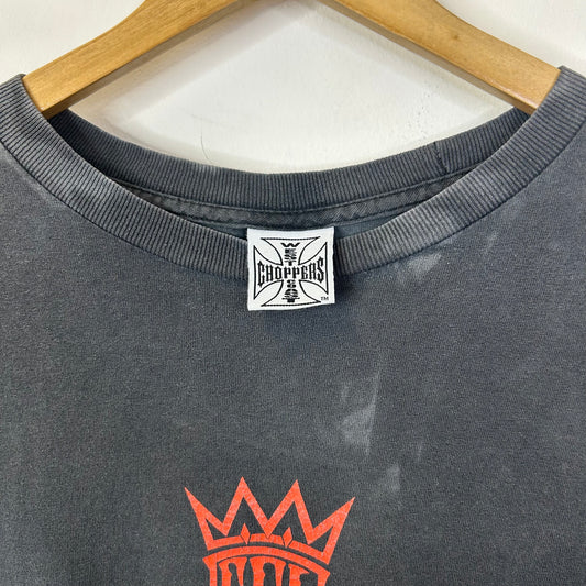 WEST COAST CHOPPERS FLAMING SKULL LONG SLEEVE