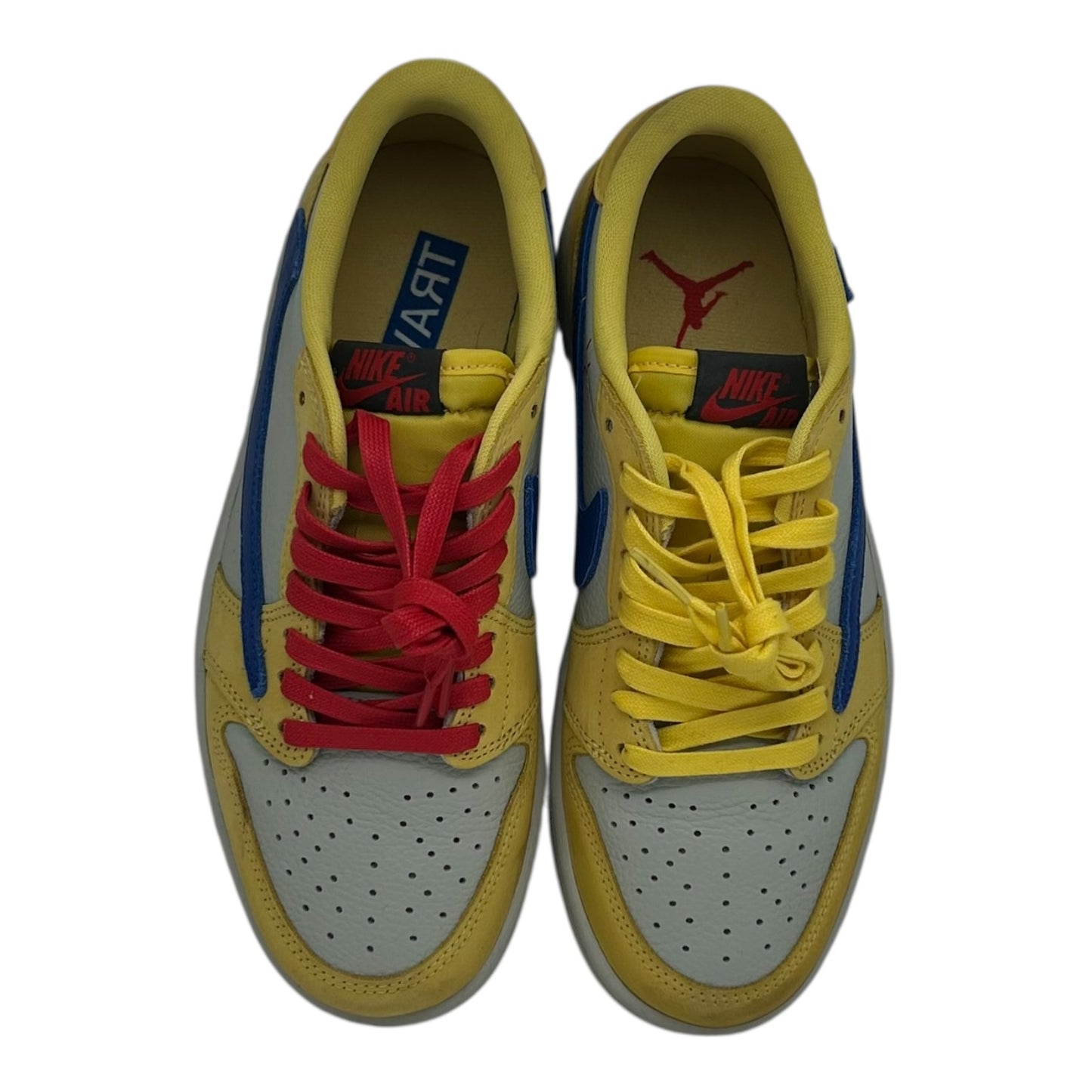 PREOWNED TRAVIS SCOTT JORDAN 1 LOW CANARY
