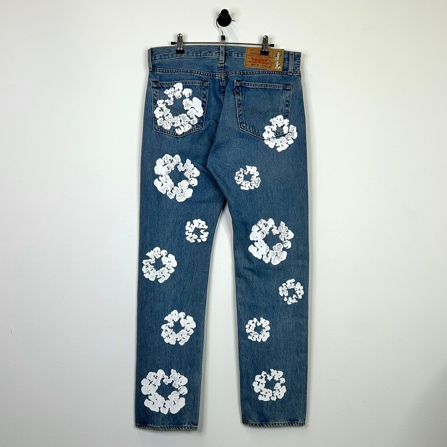 DENIM TEARS X LEVI PANT BLUE