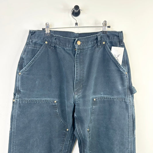 CARHARTT BLACK DOUBLE KNEE