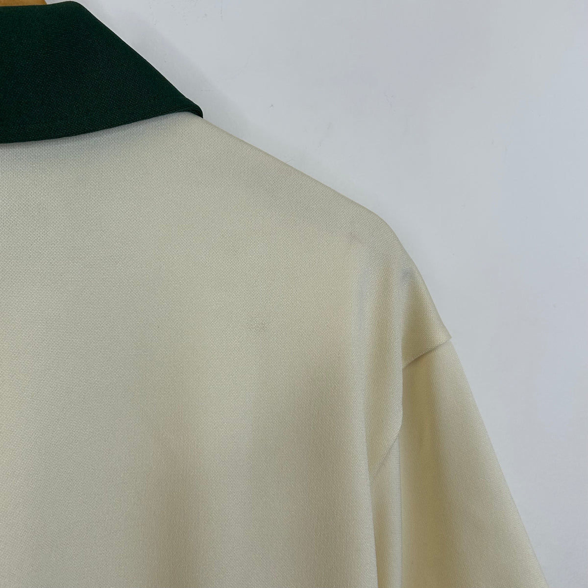 AIME LEON DORE X NEW BALANCE COLLARED CREAM TEE
