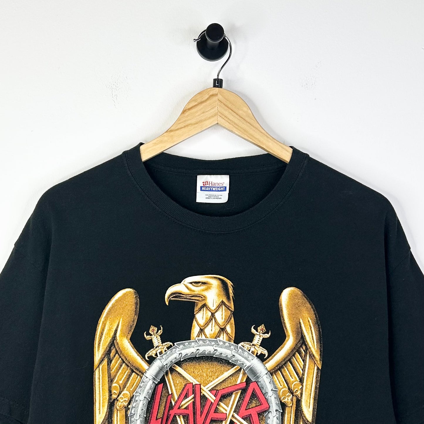 SLAYER GOLDEN EAGLE BLACK TEE