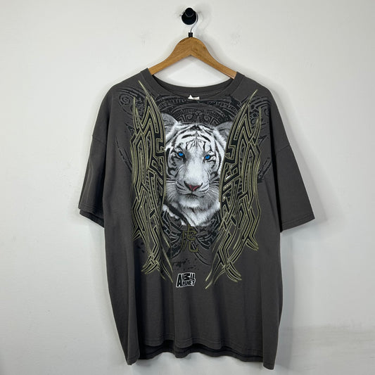 ANIMAL PLANET WHITE TIGER Y2K TEE