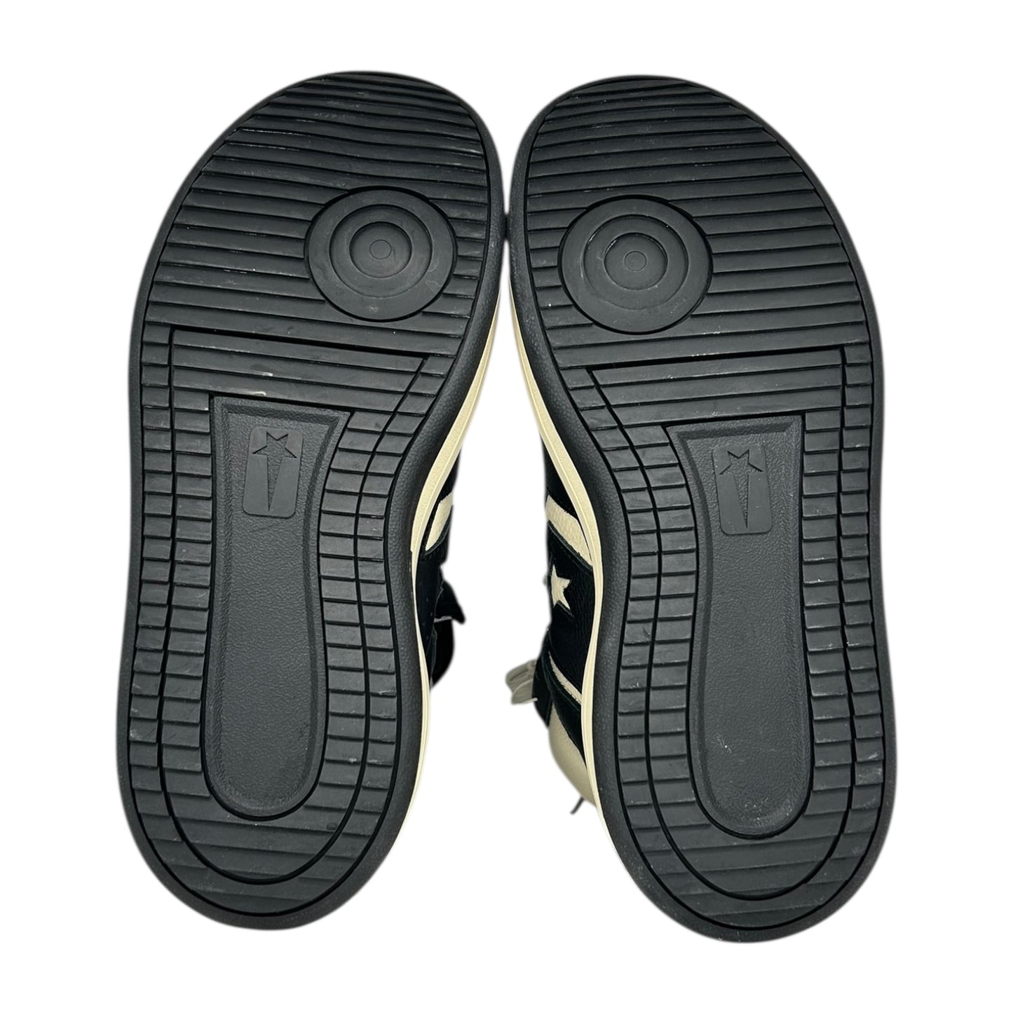 PREOWEND CONVERSE X DRKSHDW TURBOWPN MID SNEAKERS BLACK/WHITE